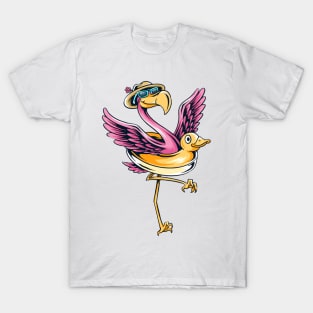 summer flamingo T-Shirt